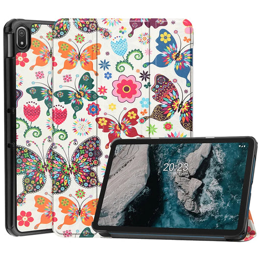 Capa para Xiaomi Redmi Pad 2, Techsuit, FoldPro Butterfly, Multicolor