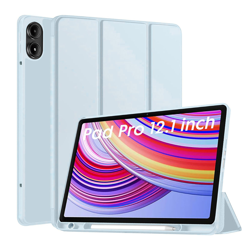 Capa para Xiaomi Redmi Pad Pro / Pad / Pad Pro 5G, Techsuit, Flex Trifold, Azul