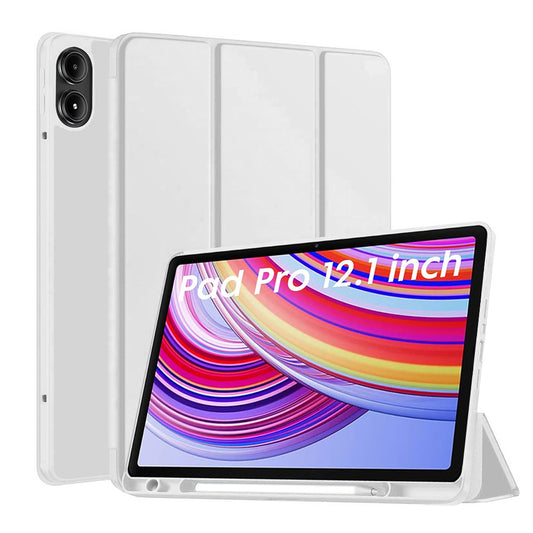 Capa para Xiaomi Redmi Pad Pro / Pad / Pad Pro 5G, Techsuit, Flex Trifold, Cinzenta