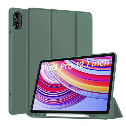 Capa para Xiaomi Redmi Pad Pro / Pad / Pad Pro 5G, Techsuit, Flex Trifold, Verde