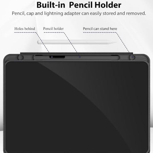 Capa para Xiaomi Redmi Pad SE 8.7, Techsuit, Flex Trifold, Preta