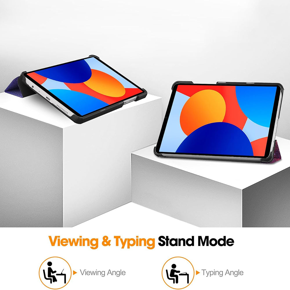 Capa para Xiaomi Redmi Pad SE 8.7, Techsuit, FoldPro Galaxy, Multicolor
