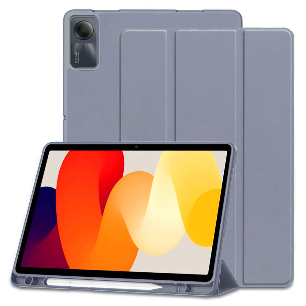 Capa para Xiaomi Redmi Pad SE, Techsuit, Flex Trifold, Roxa