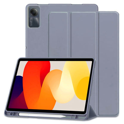 Capa para Xiaomi Redmi Pad SE, Techsuit, Flex Trifold, Roxa