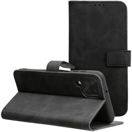 Capa para Samsung Galaxy A12 Nacho A127 / M12 M127 / A12 A125, Forcell, Tender Book, Preto