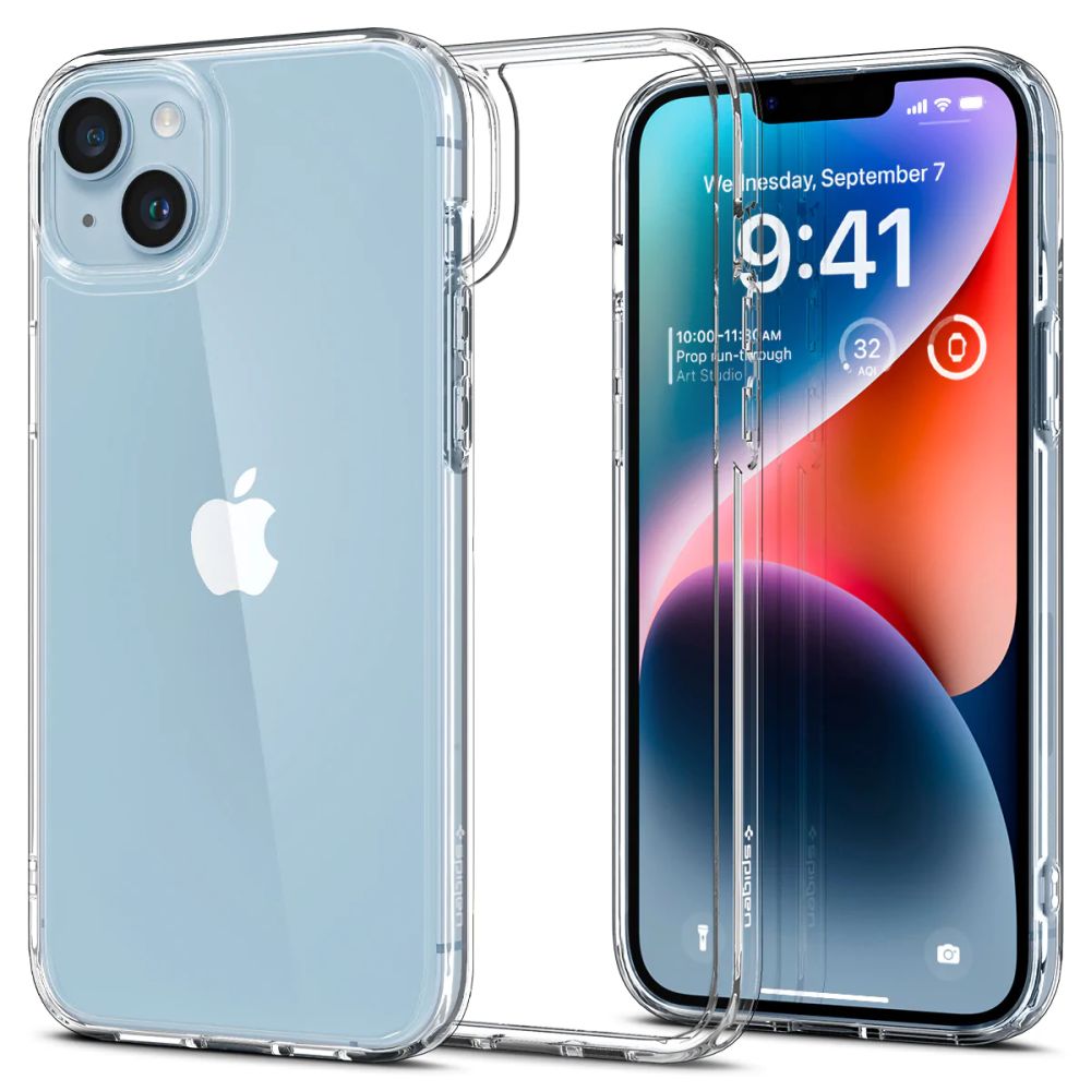 Capa para Apple iPhone 14, Spigen, Ultra Hybrid, Transparente ACS05040