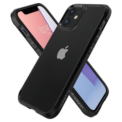 Capa para Apple iPhone 12 / 12 Pro, Spigen, Ultra Hybrid, Preta ACS01703