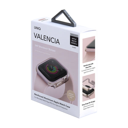 Capa UNIQ Valencia para Apple Watch série 44 mm, cor-de-rosa