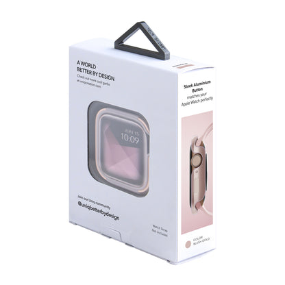 Capa UNIQ Valencia para Apple Watch série 44 mm, cor-de-rosa