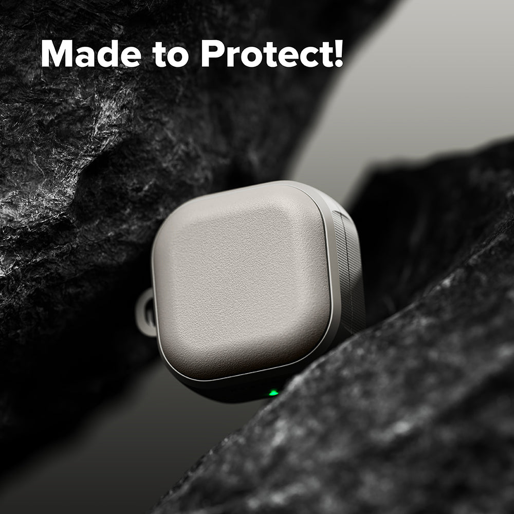 Capa Ringke Onyx Magnética para Samsung Galaxy Buds4 / Buds4 Pro, Cinzento