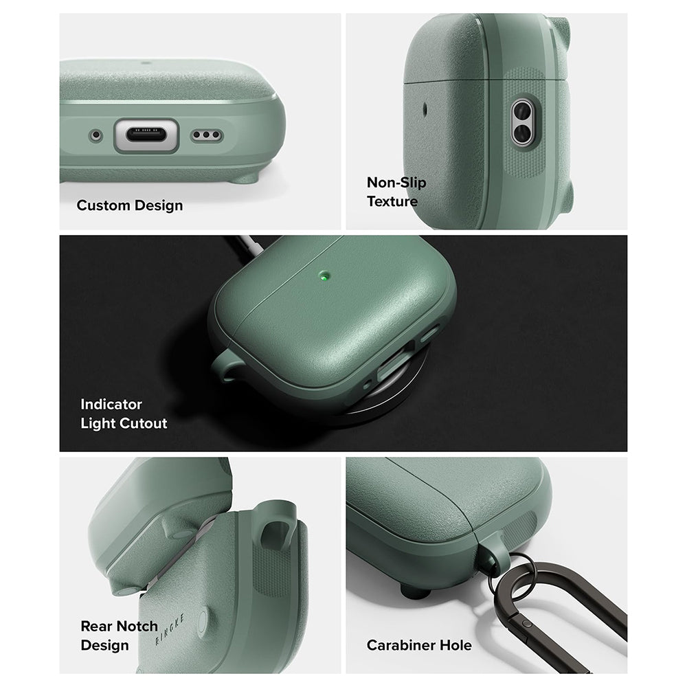 Capa Ringke Onyx para Apple AirPods 3, Verde