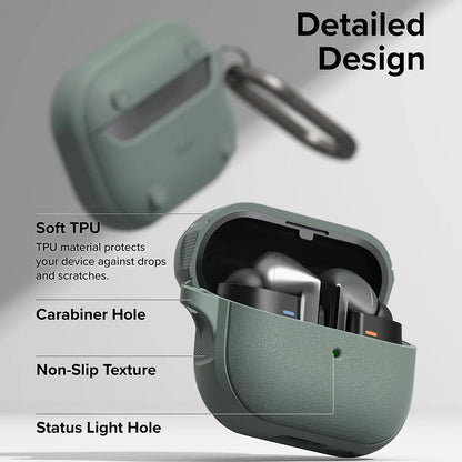 Capa Ringke Onyx Magnética para Samsung Galaxy Buds3 FE / Buds3 Pro / Buds3, Verde