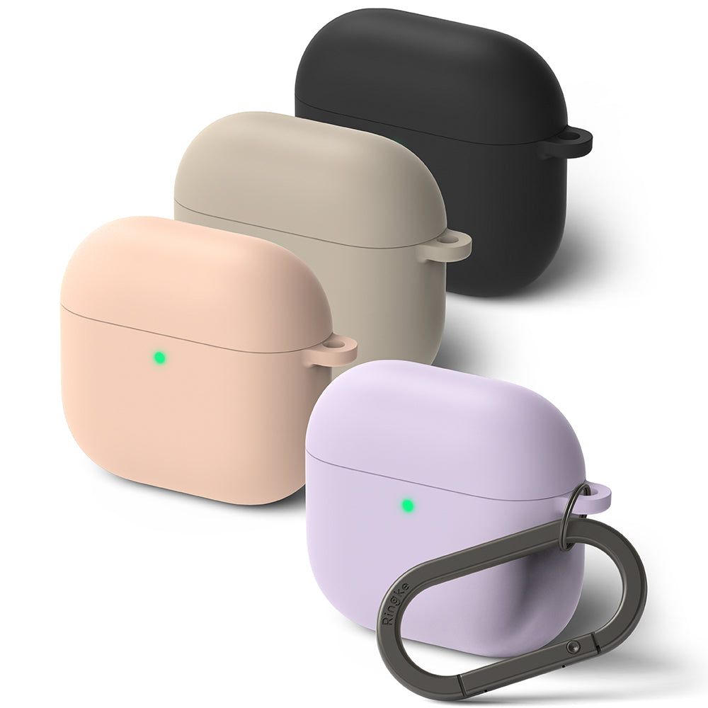 Capa Ringke para Apple AirPods 4, Roxo Claro
