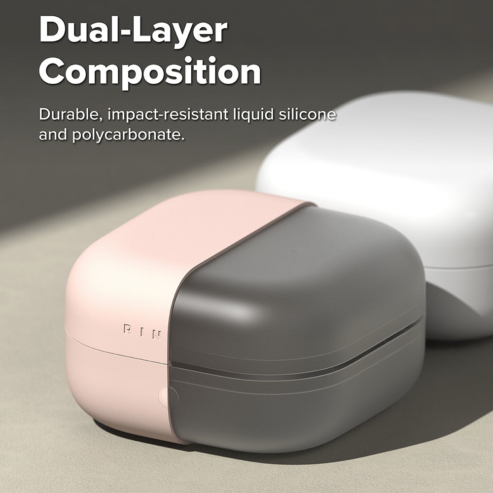 Capa Ringke para Samsung Galaxy Buds4 / Buds4 Pro, Rosa