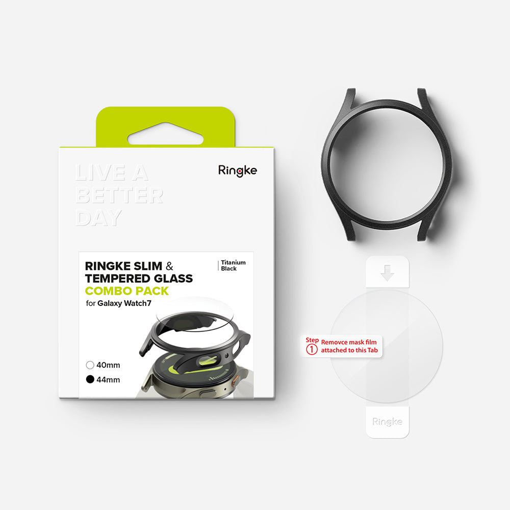 Capa Ringke Slim para Samsung Galaxy Watch7 44mm, Cinzento