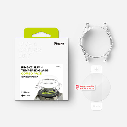Capa Ringke Slim para Samsung Galaxy Watch7 44mm, Transparente