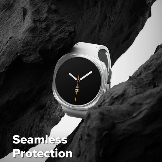 Capa Ringke Slim para Samsung Galaxy Watch8 44mm, Conjunto de 2 peças, Preto Fosco