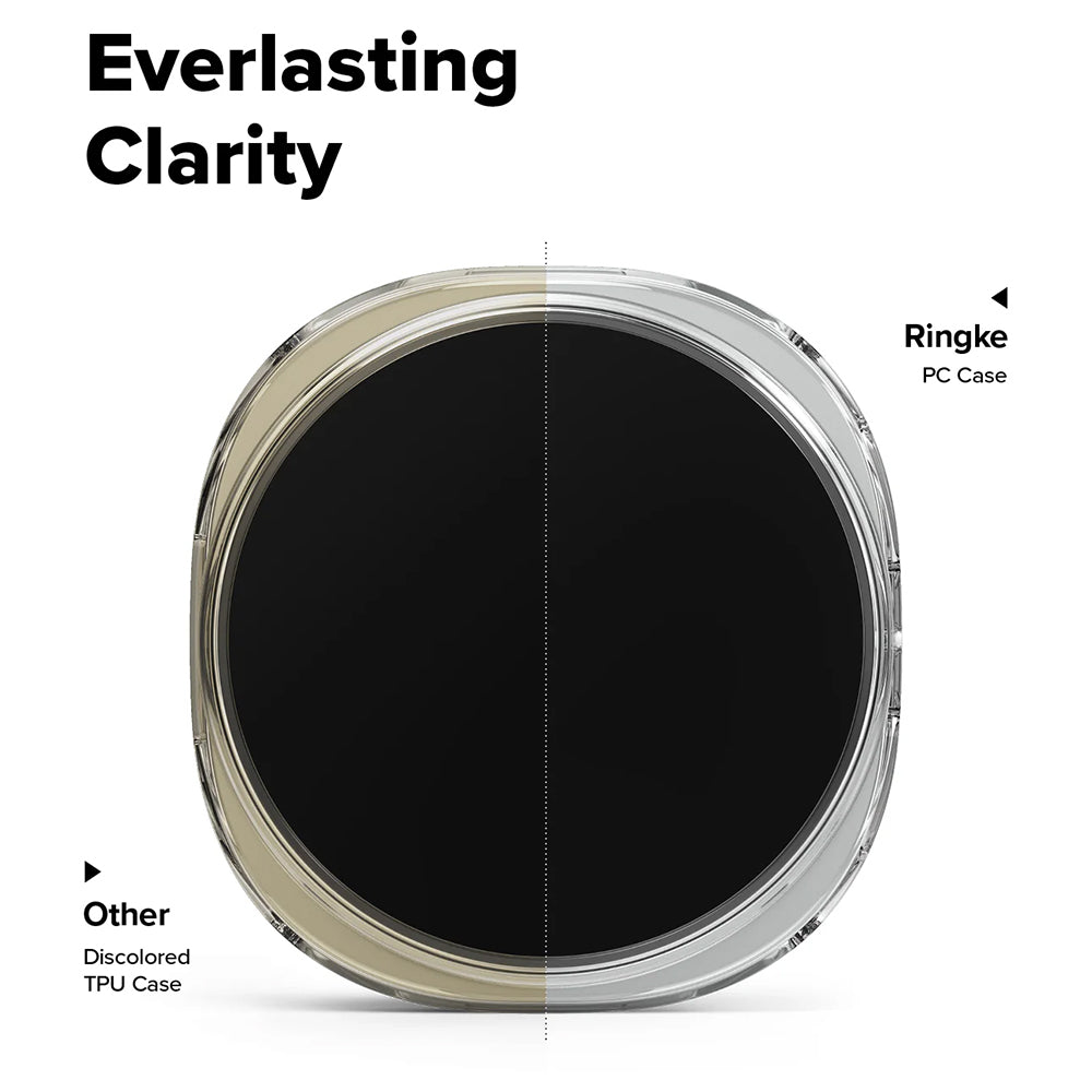 Ringke Slim Case for Samsung Galaxy Watch8 44mm, Set of 2, Matte Black