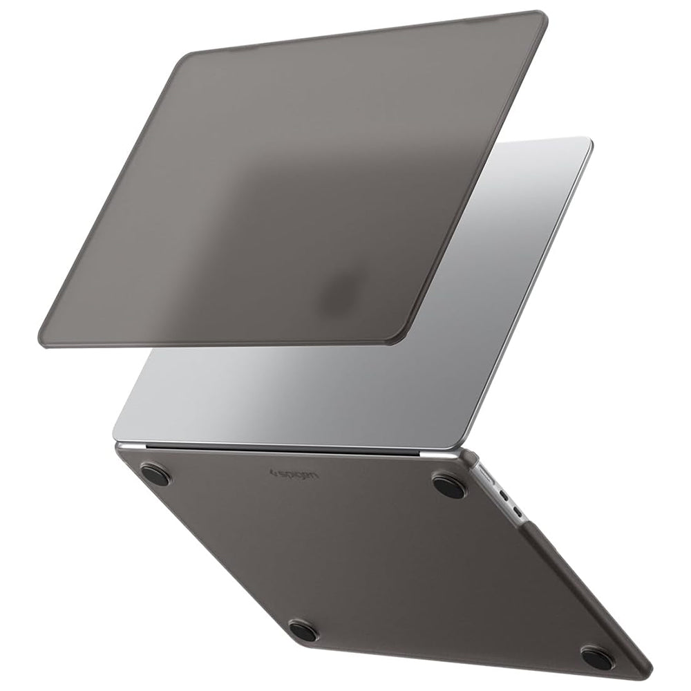 Capa Spigen Airskin para Apple MacBook Air 13 polegadas (2026) / (2025) / (2024) / (2022), Preto Satinado ACS11531