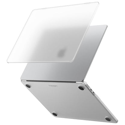 Capa Spigen Airskin para Apple MacBook Air 13 polegadas (2026) / (2025) / (2024) / (2022), Transparente Satinada ACS11530