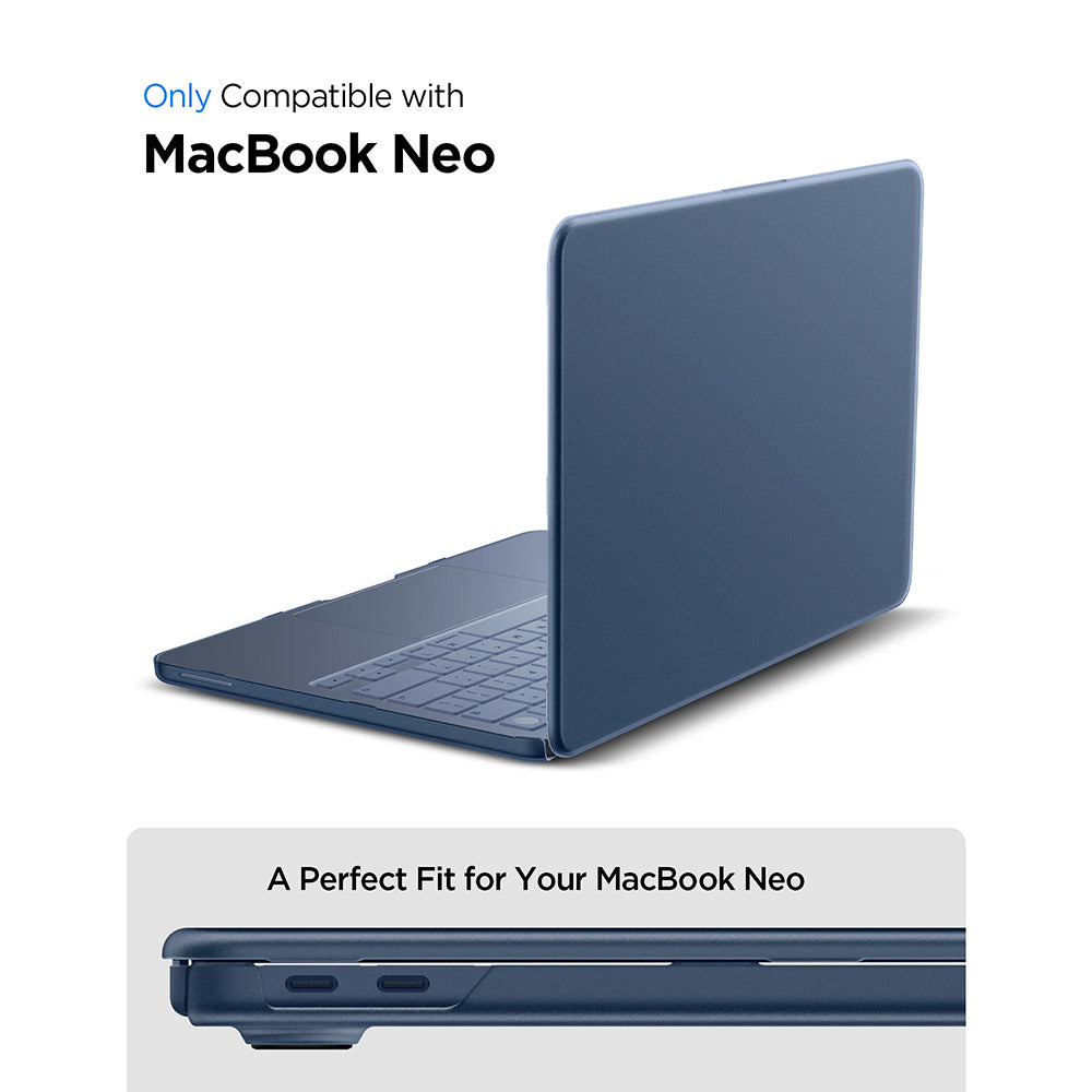 Capa Spigen Airskin para Apple MacBook Neo 13 polegadas, Transparente Satinada ACS11543