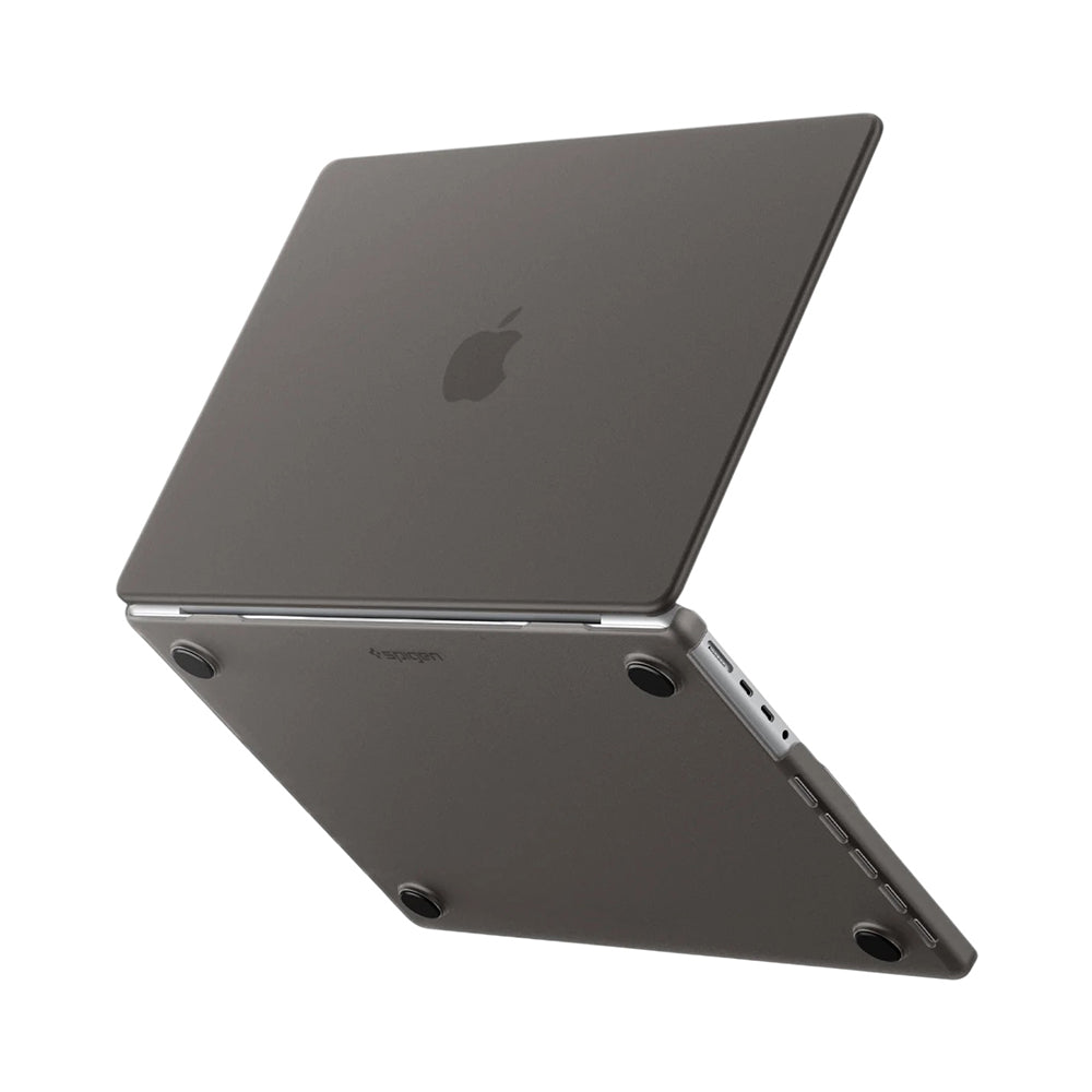 Capa Spigen Airskin para Apple MacBook Pro 16 polegadas (2026) / (2024) / (2023) / (2021), Preto Satinado ACS11527