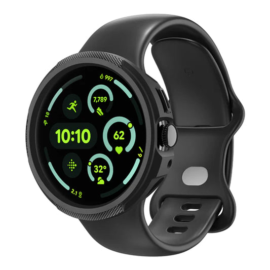 Capa Spigen Liquid Air para Google Pixel Watch 4 45mm, Preto Mate ACS11222