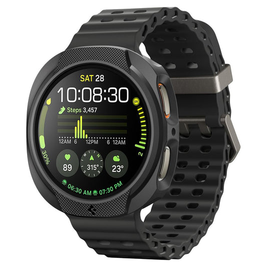 Capa Spigen Liquid Air para Samsung Galaxy Watch8 40mm, Preta Mate ACS09840