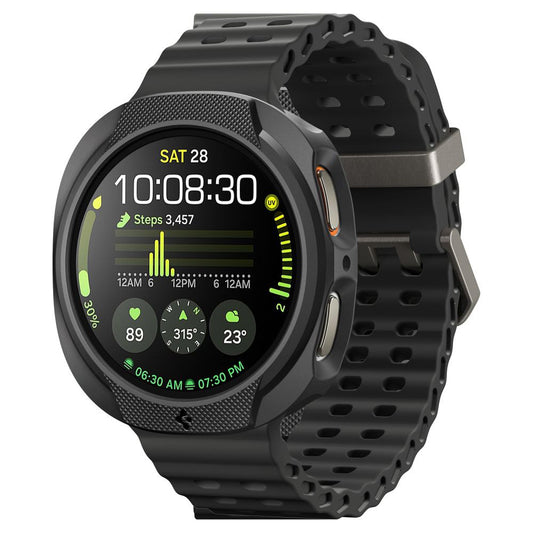 Capa Spigen Liquid Air para Samsung Galaxy Watch8 44mm, Preto Fosco ACS09839