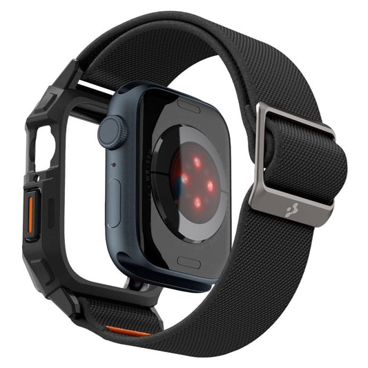 Capa Spigen Lite Fit Pro para Apple Watch 44mm Series, Preta Mate ACS07103