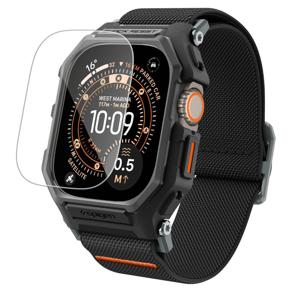 Capa Spigen Lite Fit Pro com Protetor de Ecrã para Apple Watch Ultra Series, Preto Mate ACS11415