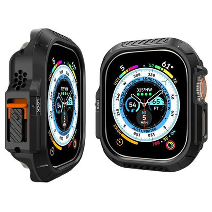 Capa Spigen Lock Fit para Apple Watch Ultra Series, Preto Mate ACS06208