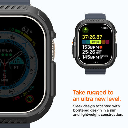 Capa Spigen Lock Fit para Apple Watch Ultra Series, Preto Mate ACS06208