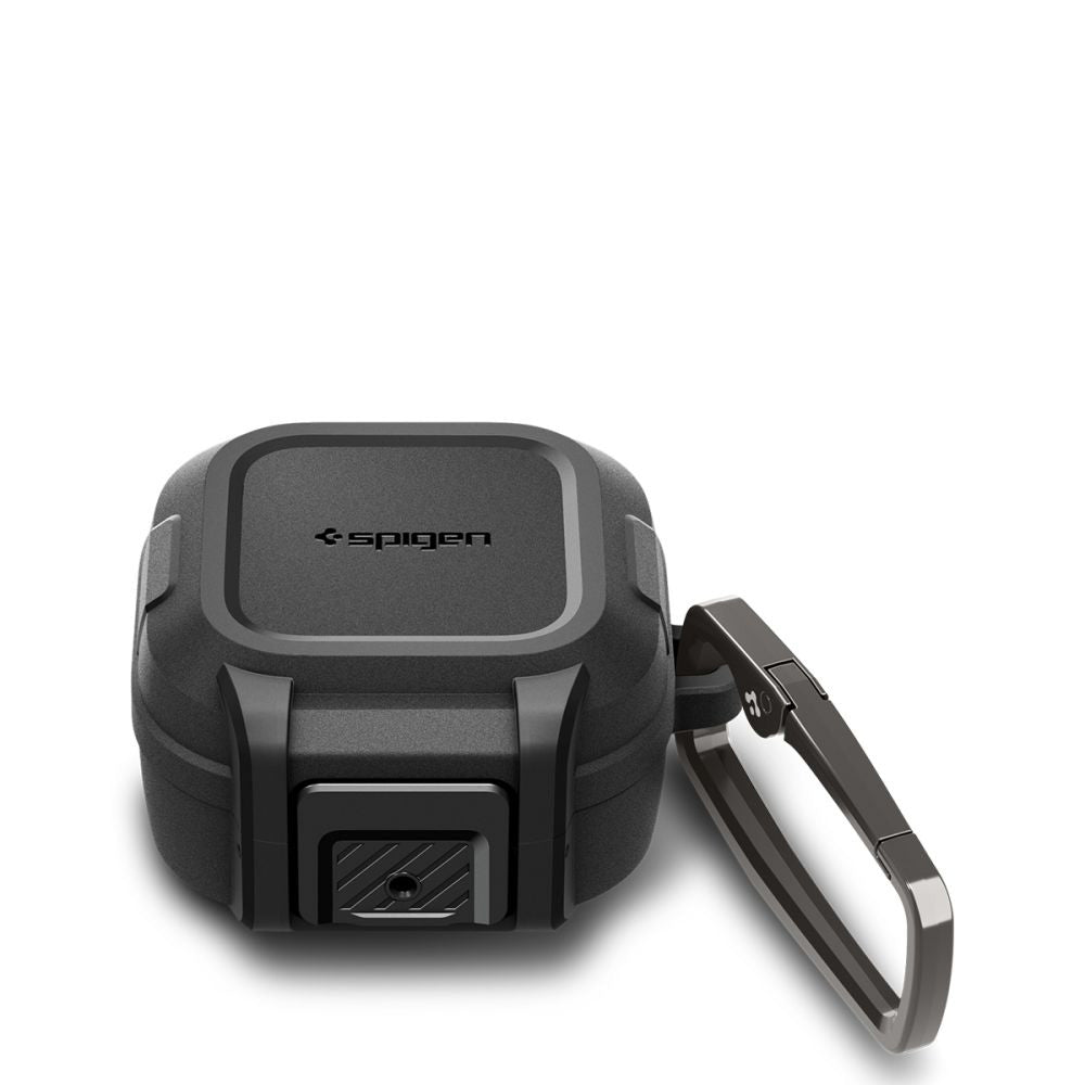 Capa Spigen Lock Fit para Samsung Galaxy Buds4 / Buds4 Pro, Preta Fosca ACS11202