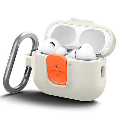Capa Spigen Nano Pop para Apple AirPods Pro 3, Bege Laranja ACS10134