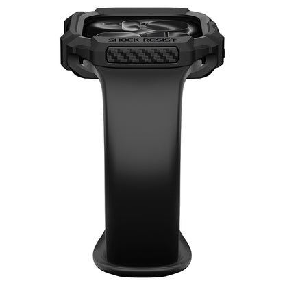 Capa Spigen Rugged Armor para Apple Watch Series 12 42 mm, Preto Mate ACS11877