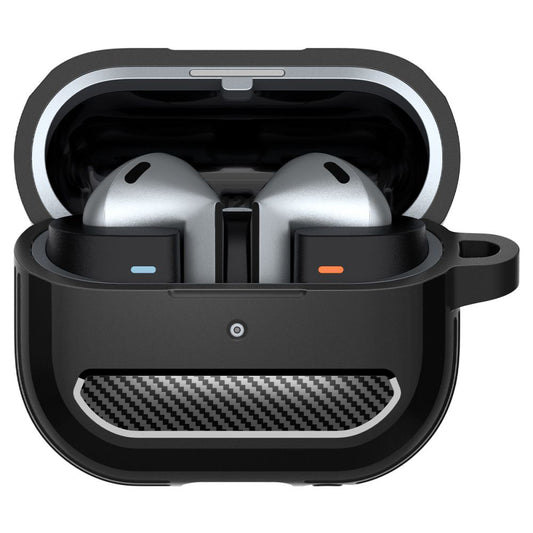 Capa Spigen Rugged Armor para Samsung Galaxy Buds3 FE / Buds3 Pro / Buds3, Preta ACS08330