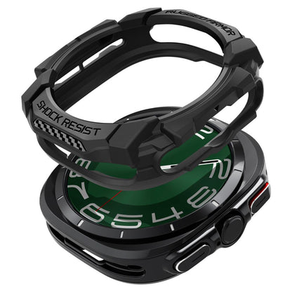 Capa Spigen Rugged Armor para Samsung Galaxy Watch Ultra, Preta