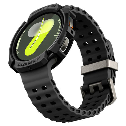 Capa Spigen Rugged Armor para Samsung Galaxy Watch8 44mm, Preto Mate ACS10006