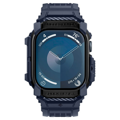 Capa Spigen Rugged Armor Pro para Apple Watch Series 10 / 11 46mm, Azul Marinho