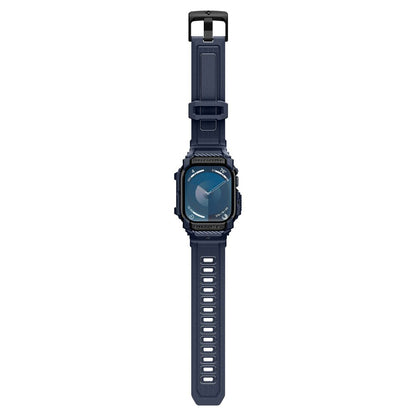 Capa Spigen Rugged Armor Pro para Apple Watch Series 10 / 11 46mm, Azul Marinho