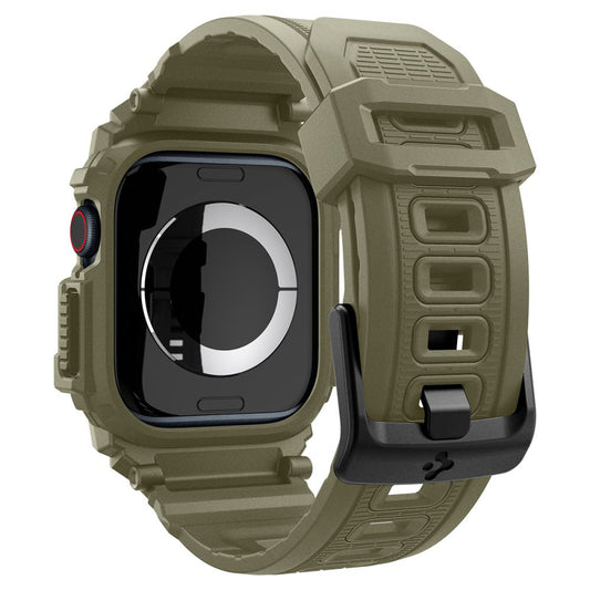 Capa Spigen Rugged Armor Pro para Apple Watch Series 10 46mm, Kaki ACS08608