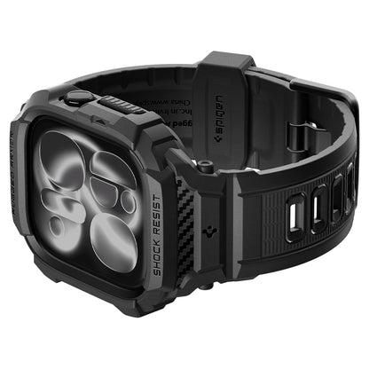 Capa Spigen Rugged Armor Pro para Apple Watch Series 12 46mm, Preto Fosco ACS11894