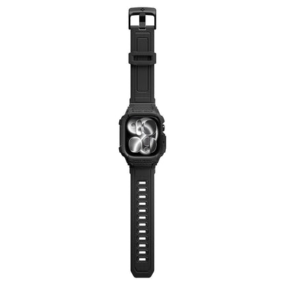 Capa Spigen Rugged Armor Pro para Apple Watch Series 12 46mm, Preto Fosco ACS11894