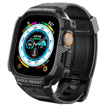Capa Spigen Rugged Armor Pro para Apple Watch Ultra Series, Preta