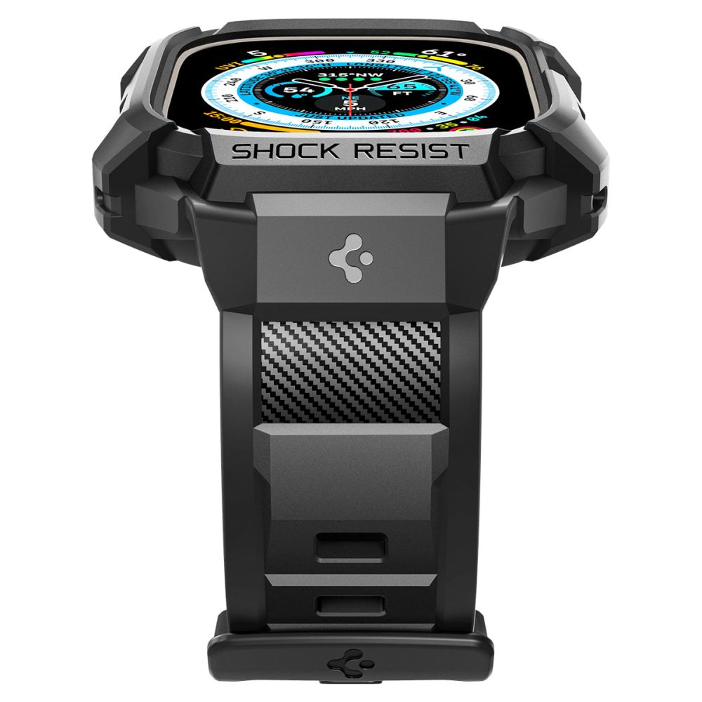 Capa Spigen Rugged Armor Pro para Apple Watch Ultra Series, Preta