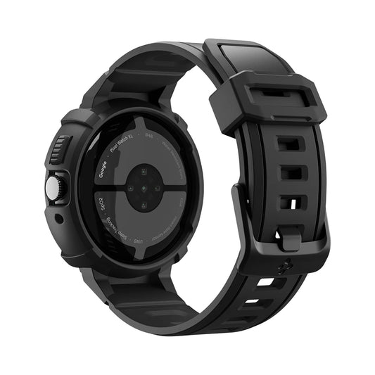 Capa Spigen Rugged Armor Pro para Google Pixel Watch 41mm Series, Preta ACS09484