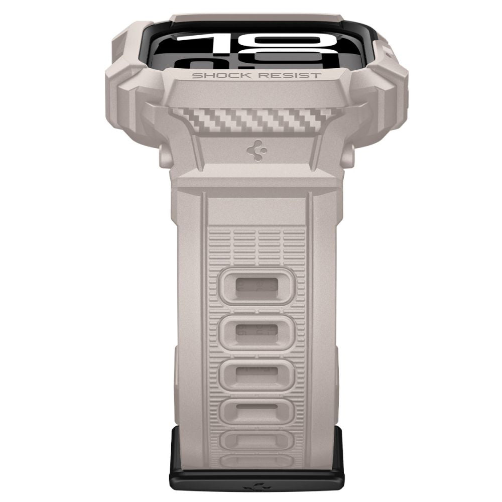 Capa Spigen Rugged Armor Pro V2 para Apple Watch Series 10 / 11 42mm, Bege