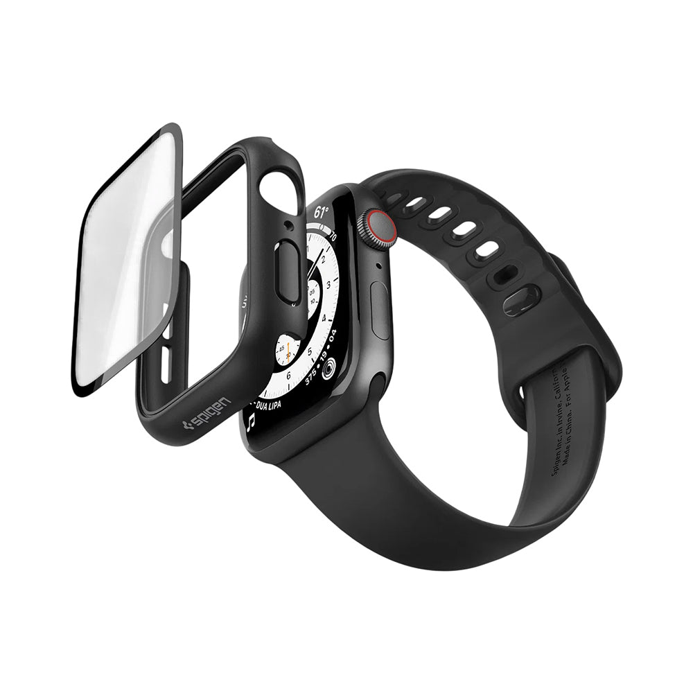 Capa Spigen Thin Fit 360 para Apple Watch Series 40mm, Preta ACS11593