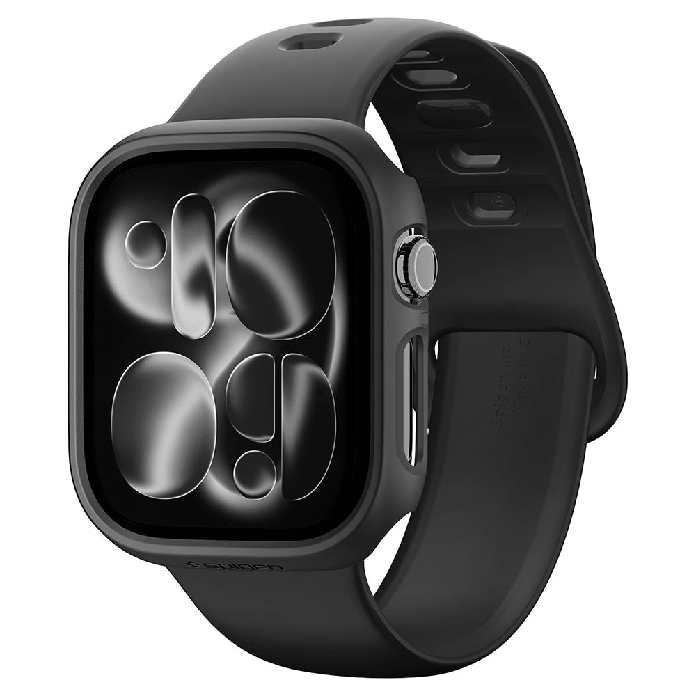 Capa Spigen Thin Fit para Apple Watch 12 46mm, Preta ACS11890